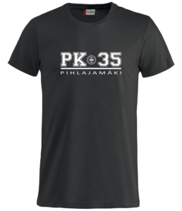 PK-35 T-paita lasten malli musta