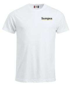 Sampsa T-paita logo + tähkä selässä